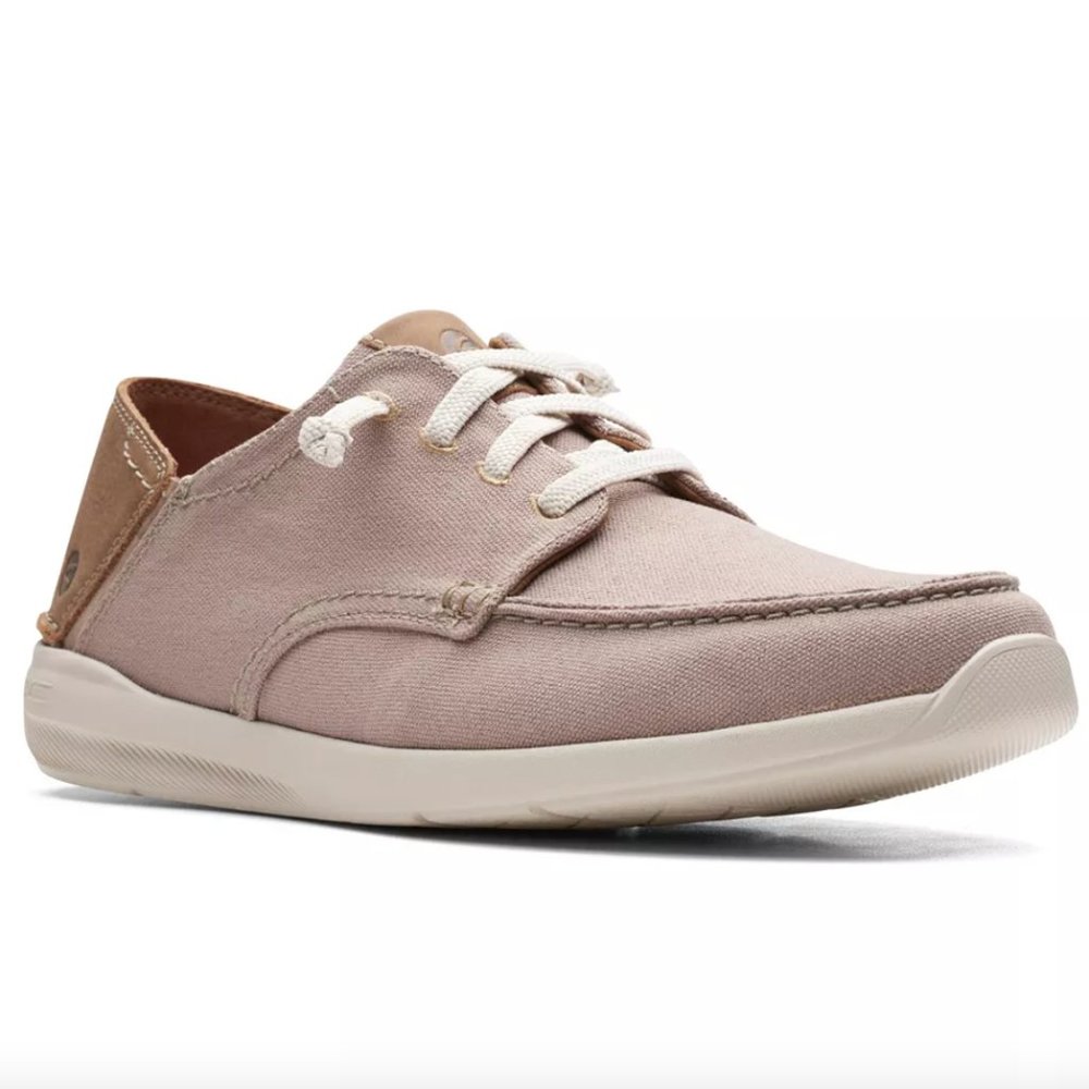Clarks Gorwin Stone Lace Sneaker
